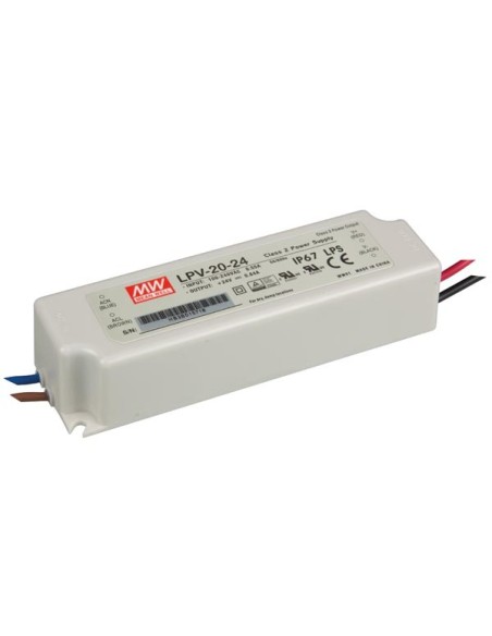 ALIMENTATION À DÉCOUPAGE - 1 SORTIE - 20 W - 24 V