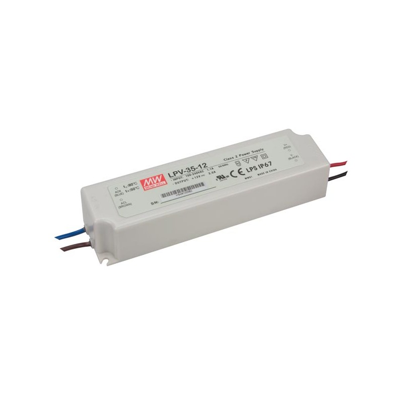 SWITCHING POWER SUPPLY - SINGLE OUTPUT - 35 W - 12 V