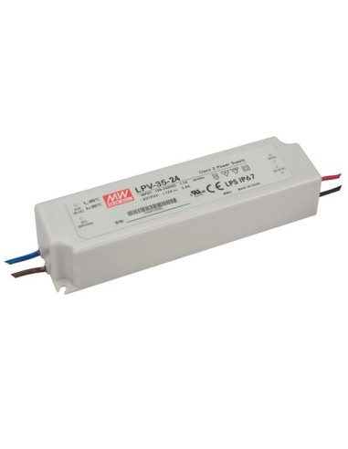 FUENTE DE ALIMENTACIÓN CONMUTADA - 1 SALIDA - 35 W - 24 V