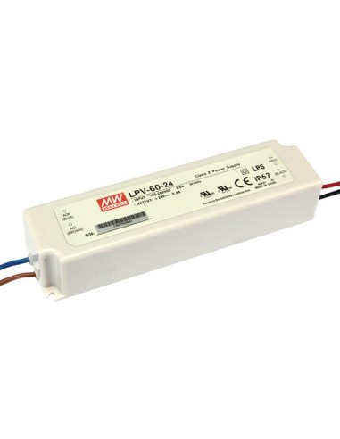 FUENTE DE ALIMENTACIÓN CONMUTADA - 1 SALIDA - 60 W - 24 V