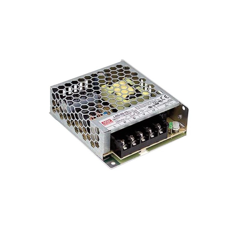 ITE SWITCHING POWER SUPPLY - SINGLE OUTPUT - 50 W - 12 V - CLOSED FRAME - FOR PROFESSIONAL USE ONLY