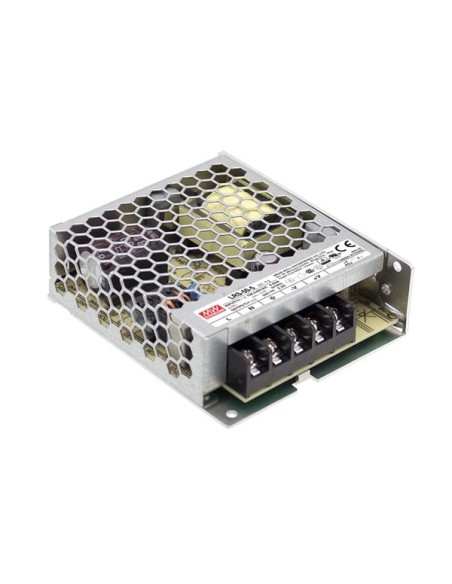 ALIMENTATION Á DÉCOUPAGE POUR ÉQUIPEMENT INFORMATIQUE - 1 SORTIE - 50 W - 5 V - CHÂSSIS FERMÉ - USAGE PROFESSIONNEL UNIQUEMENT