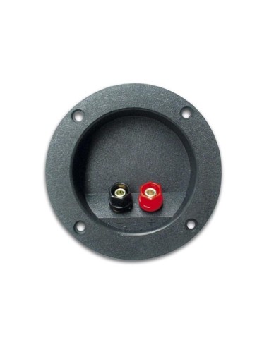 LOUDSPEAKER CONNECTION TERMINAL - ROUND - NICKEL