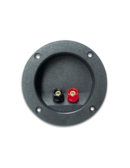 LOUDSPEAKER CONNECTION TERMINAL - ROUND - NICKEL