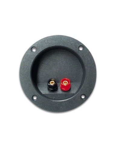 LOUDSPEAKER CONNECTION TERMINAL - ROUND - GOLD