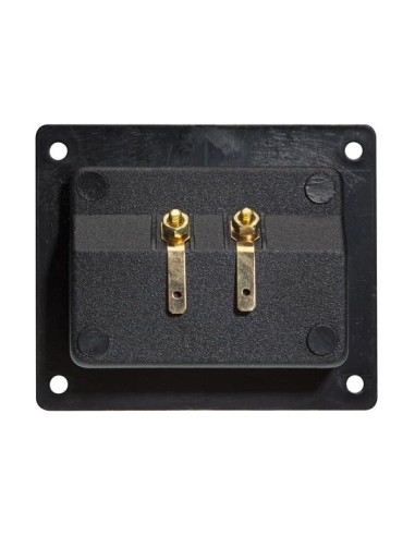 DOUBLE LOUDSPEAKER CONNECTION TERMINAL - SQUARE...