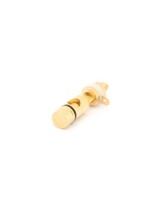 GOLD-PLATED LOUDSPEAKER TERMINAL - BLACK