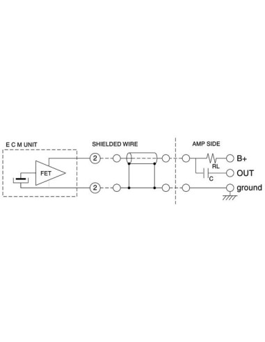 CAPSULE MICRO ELECTRET Ø10mm