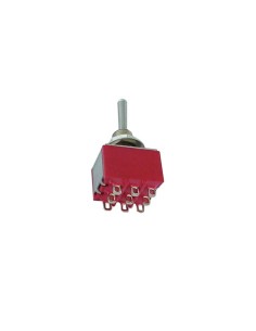 VERTICAL TOGGLE SWITCH 3PDT ON-ON