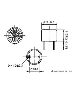 TRANSDUCTEUR ULTRASONIQUE - RECEPTEUR 2