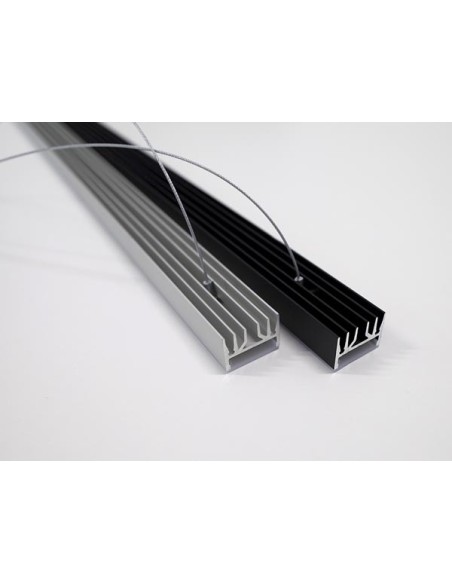 CÂBLE DE SUPENSION EN ACIER POUR PROFILÉ LED - 2 pcs
