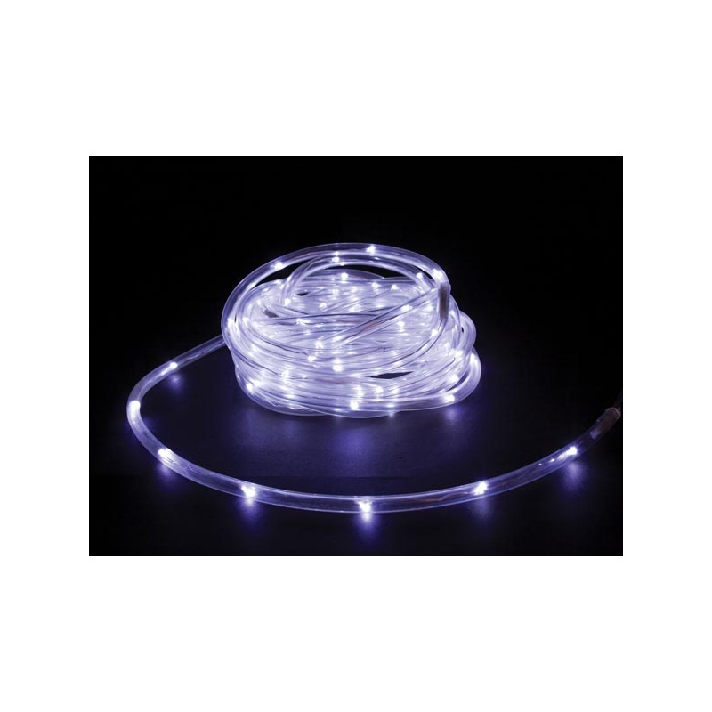 Microlight LED - 6 m - 120 LED - blanc - câble transparent - 12 V