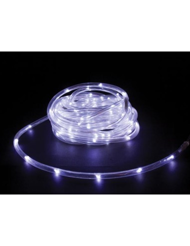 Microlight LED - 6 m -  120 LEDs - color blanco - cable transparente - 12 V