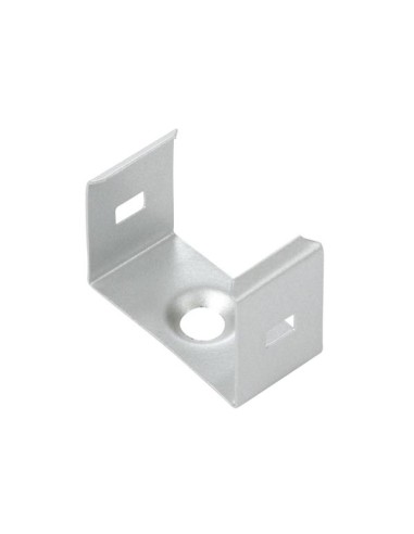 SPRING STEEL MOUNTING BRACKET FOR SLIMLINE WIDE 15 mm LED PROFILE - SILVER