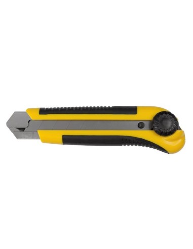 HEAVY DUTY UTILITY KNIFE - 25 mm BLADE - WITH SAFETY LOCK