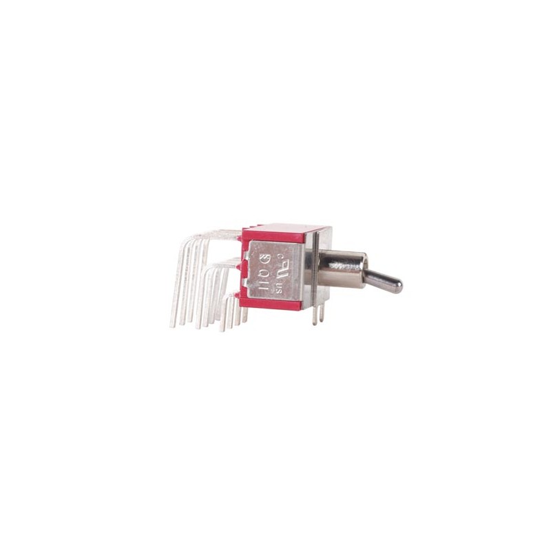 90° VERTICAL TOGGLE SWITCH 4PDT ON-ON