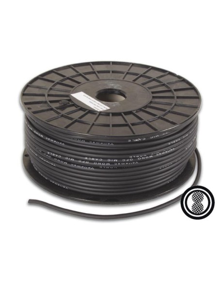 CÂBLE OFC STÉRÉO POUR MICROPHONE - NOIR