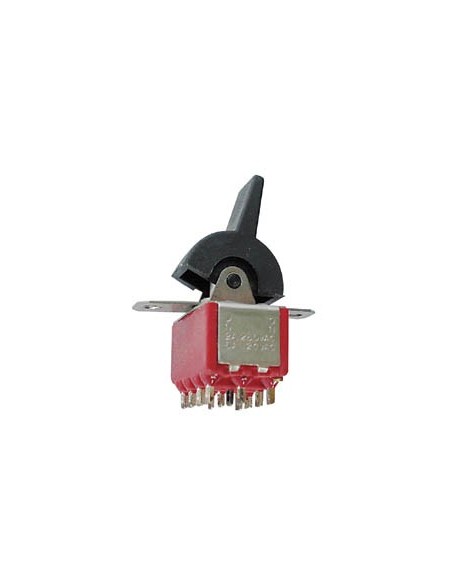 KIPPHEBELSCHALTER - PCB - VERTIKAL - 4PDT EIN-EIN