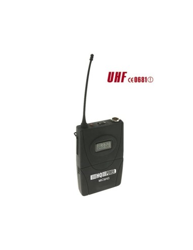 BODY-PACK TRANSMITTER  FOR MICW40 - 41 - 42