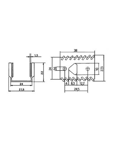HEATSINK TO220 13.5°C/W