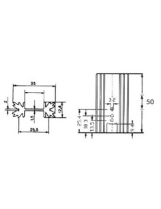 KOELELEMENT TO220 6°C/W 2