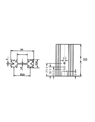 KOELELEMENT TO220 6°C/W