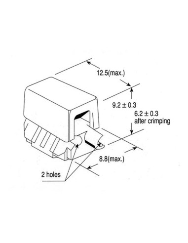 CONNECTEUR POUR DERIVATION DE CABLES