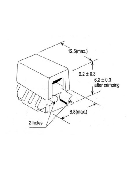 CONNECTEUR POUR DERIVATION DE CABLES
