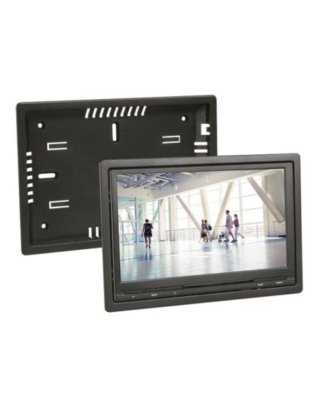 9" DIGITALE TFT-LCD MONITOR MET AFSTANDSBEDIENING - 16:9 / 4:3