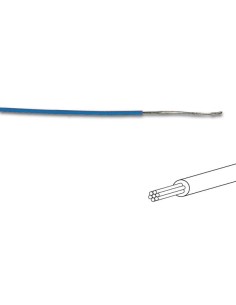MONTAGEKABEL -  ø 1.4 mm - 0.2 mm² - MEHRADRIG - BLAU