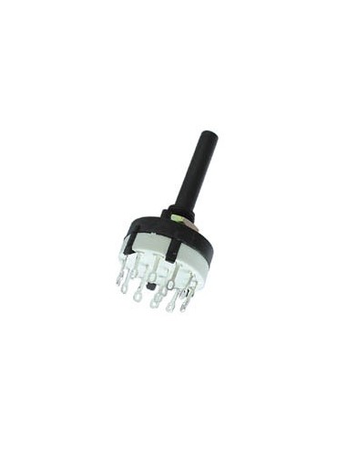 INTERRUPTOR ROTATIVO 3P / 4 POSICIONES PARA CIRCUITO IMPRESO