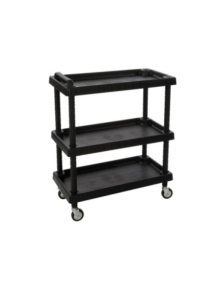 CHARIOT PORTE-OUTILS - 3 ÉTAGÈRES - 75 x 37.5 x 92 cm