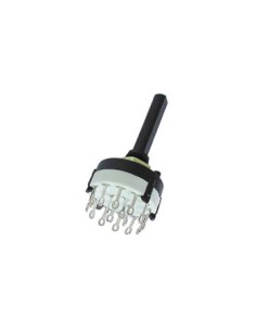 ROTARY SWITCH 4P / 3 POSITIONS SOLDER CONNECTIONS