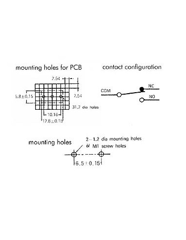 MICRORUPTEUR SUBMINIATURE 3A