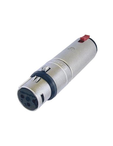 3-PIN XLR VROUWELIJK NAAR STEREO 1/4" JACK MET VERGRENDELING