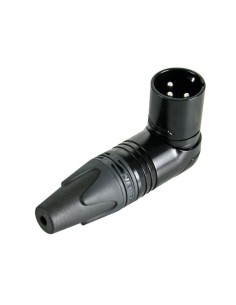 NEUTRIK - XLR MALE CABLE CONNECTOR, 3-POLE, RIGHT ANGLE,...