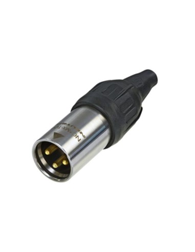 NEUTRIK - ROBUSTO CONECTOR DE CABLE XLR MACHO DE 3 POLOS - SERIE TOP