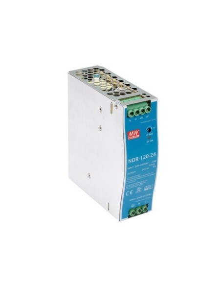 VOEDING - 1 UITGANG - 120 W - DIN-RAILMONTAGE - 24 V 5 A - VOOR INDUSTRIEEL GEBRUIK