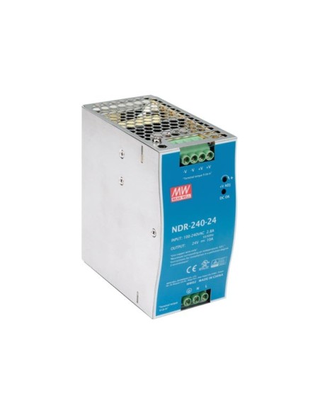 240 W SINGLE OUTPUT INDUSTRIAL DIN RAIL POWER SUPPLY 24 V 10 A