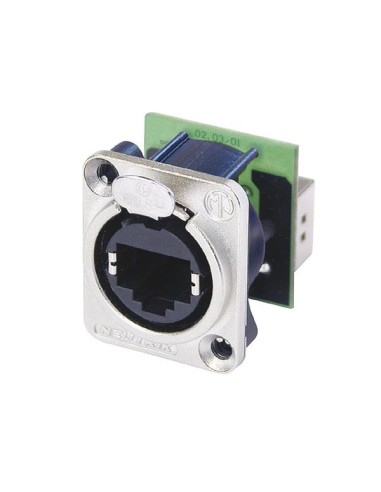 NEUTRIK - ETHERCON - METAL CHASSIS HOUSING WITH REAR-MOUNTED STANDARD RJ45