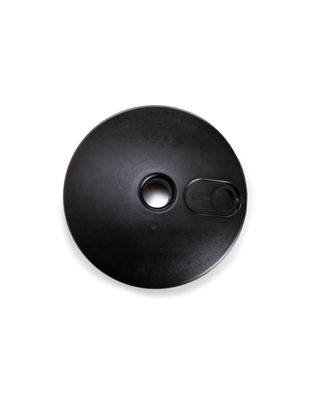 Fillable base for signalling pole