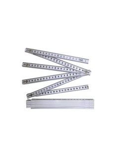MÈTRE PLIANT EN FIBRE DE VERRE - 2 m