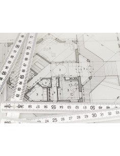 VOUWMETER IN GLASVEZEL - 2 m 2
