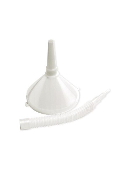 ENTONNOIR PLAST. + FLEXIBLE - BLANC