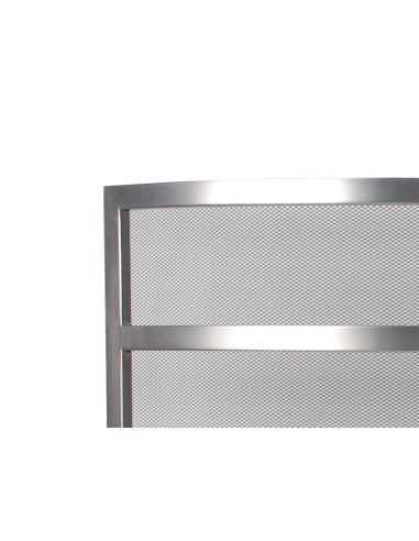 HAARDSCHERM - 72 x 63 cm - ROESTVRIJ STAAL