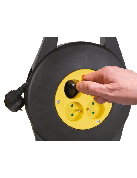 CABLE REEL - 10 m - PIN EARTH