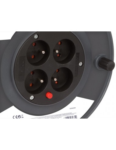 CABLE REEL 25 m - 3G1.5 - 4 SOCKETS