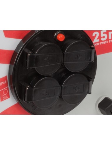 PROFESSIONELE NEOPREEN KABELHASPEL - 40 m -...