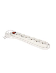 6-WAY SOCKET-OUTLET WITH SWITCH & OVERLOAD PROTECTION -...
