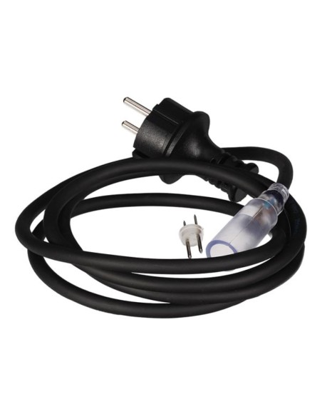 CÂBLE D'ALIMENTATION POUR FLEXIBLE LUMINEUX - ÉTANCHE - 1 st.